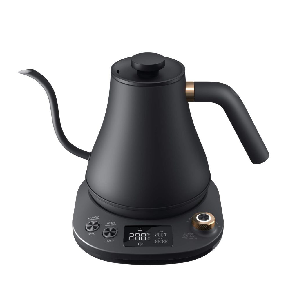 Filtered water for brewing coffee