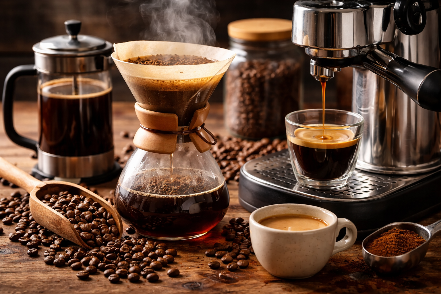 How Brewing Methods Affect Coffee Flavor (From Beans to Cup)