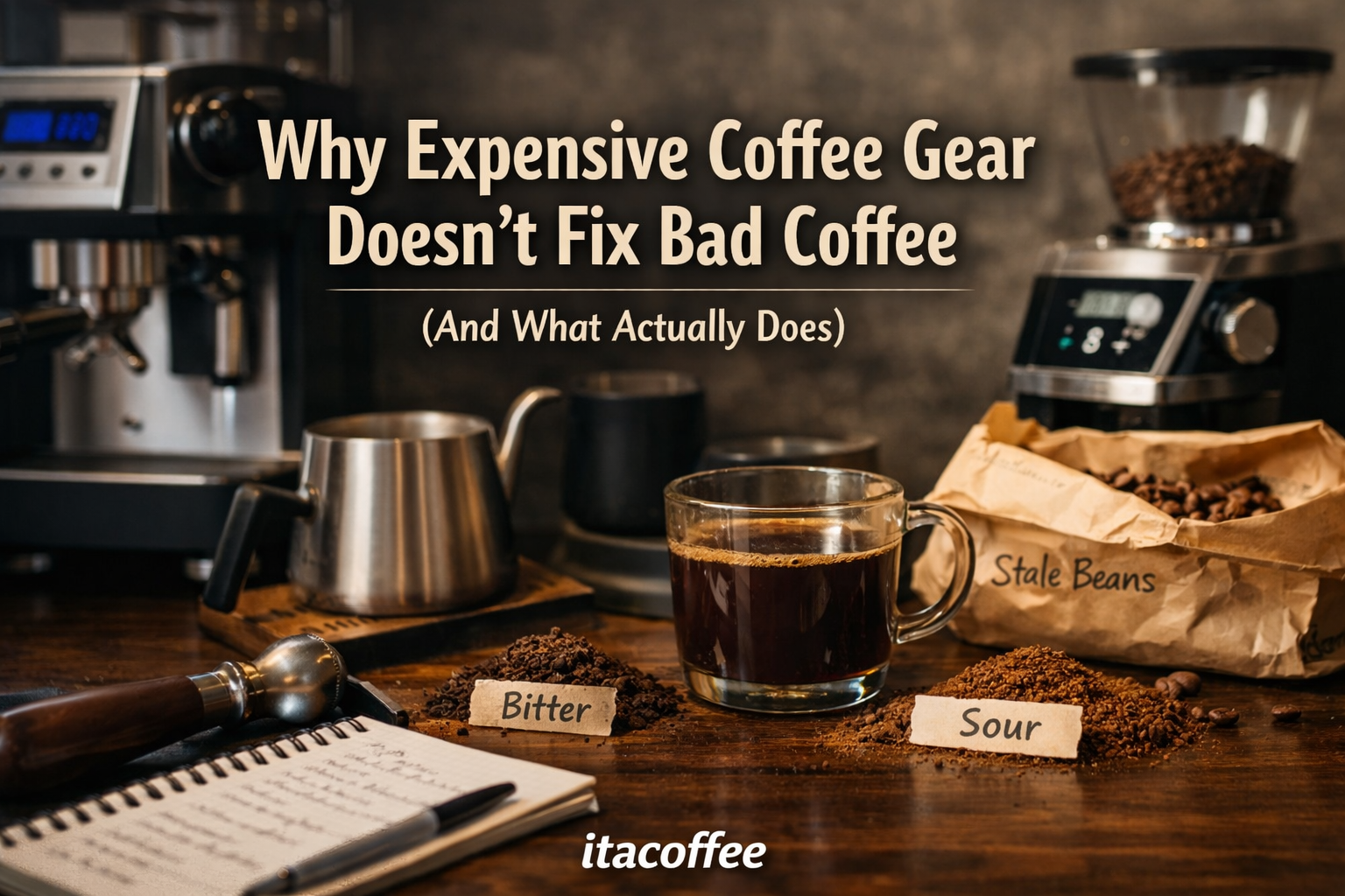 Why Expensive Coffee Gear Doesn’t Fix Bad Coffee