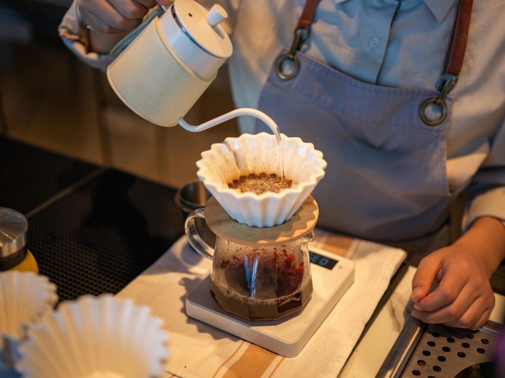 Adjusting grind size and brew time for stronger coffee